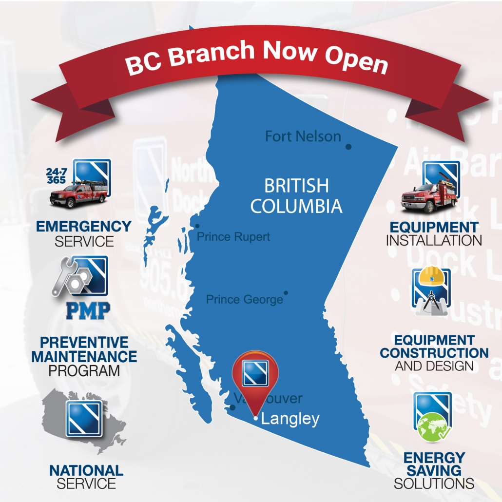 Langley BC branch Northern Dock Systems